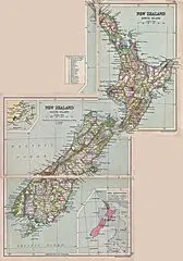 New Zealand Counties 1913