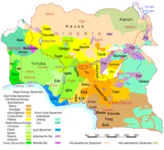 Nigeria Benin Kamerun Sprachen