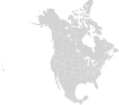 North America Second Level Political Division