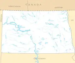 North Dakota Rivers And Lakes