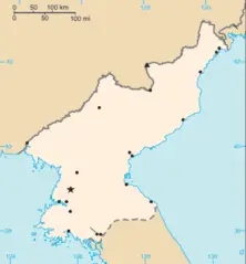 North Korea Map