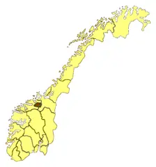 Norway Counties Trollheimen