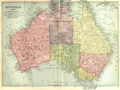 Nsrw Map of Australia