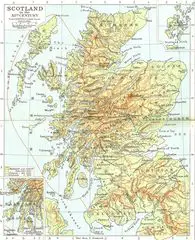 Old Map of Scotland