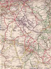 Old Map of West Midlands