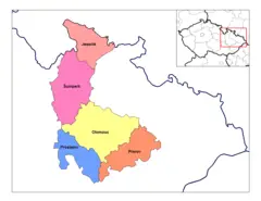 Olomouc Districts