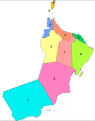 Oman Admin Divisions