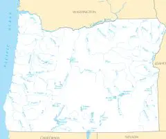Oregon Rivers And Lakes