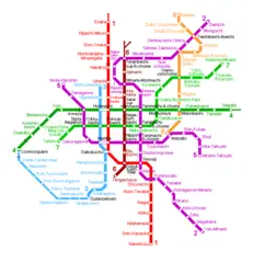 Osaka Metro Map