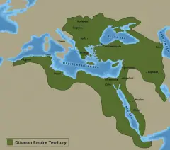 Ottoman Empire Map: Imperial Height & Decline (1683)
