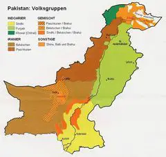 Pakistan Volksgruppen