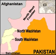 Pakistan Waziristan Map