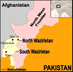 Pakistan Waziristan Map 2