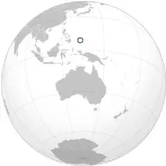 Palau Location On Earth
