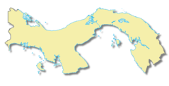 Panama Locator Map