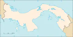 Panama Map Blank