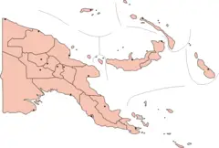 Papua New Guinea Provinces With Capitals
