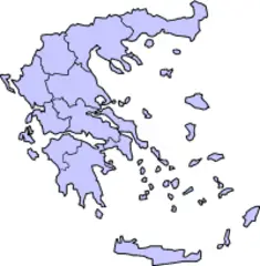 Peripheries of Greece