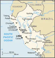 Peru Cia Wfb Map