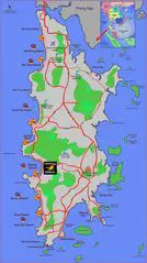 Phuket Map Large