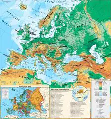 Physical Europe Map