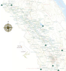 Physical Map San Francisco