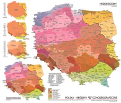 Physico Geographical Regionalization of Poland