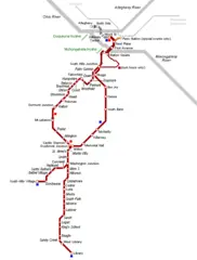 Pittsburgh Metro Map