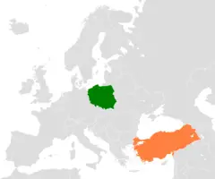 Poland Turkey Locator 1