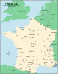 Political Map France