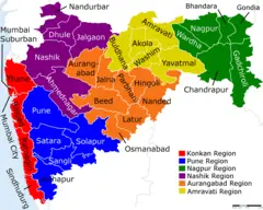 Political Map Maharashtra