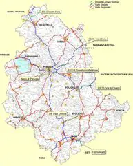 Political Map Umbria