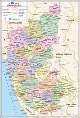 Political Map of Karnataka