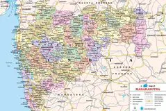 Political Map of Maharashtra
