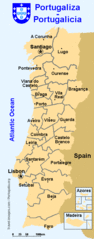 Portugalicia Map