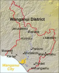 Position of Wanganui District