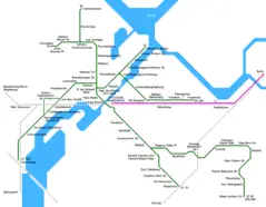 Potsdam Metro Map
