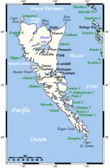 Queen Charlotte Islands Map