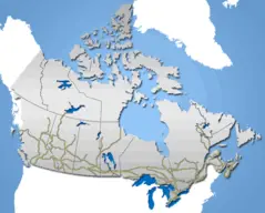 Railroads Canada Frame