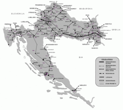 Railroads In Croatia