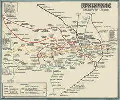 Railway Historical Map London