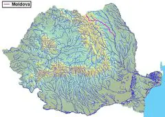 Raul Moldova Map