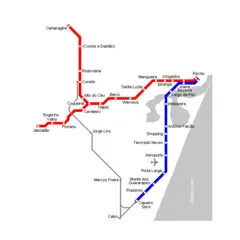 Recife Metro Map