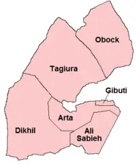 Regioni Del Gibuti