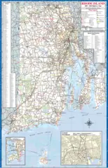 Rhode Island Highway Map