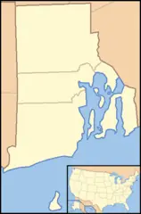 Rhode Island Locator Map With Us