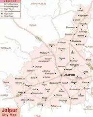 Road Map Jaipur