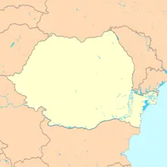 Romania Map Blank