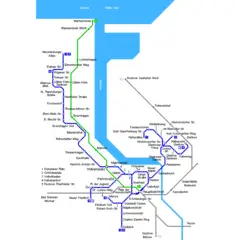 Rostock Metro Map
