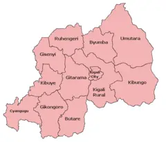Rwanda Provinces